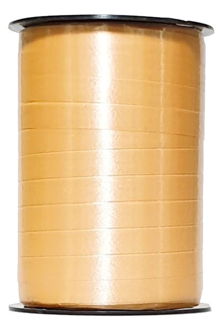 bobine pêche satinée 250 m, idéale pour emballages cadeaux, compositions florales et décorations événementielles