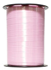 bobine rose clair satinée 250 m, idéale pour emballages cadeaux, compositions florales et décorations événementielles