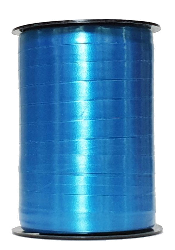 bobine turquoise satinée 250 m, idéale pour emballages cadeaux, compositions florales et décorations événementielles