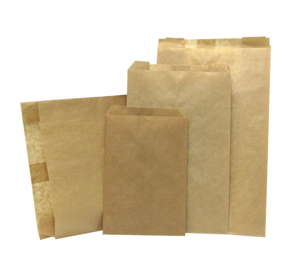 Pochette fine en papier kraft brun 50 g/m², recyclable et pratique, idéale pour emballer petits articles, bijoux, papeterie et accessoires.