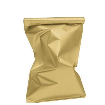 Pochette en polypropylène or mat opaque pour emballage cadeau – idéale pour bijoux et petits et grands articles