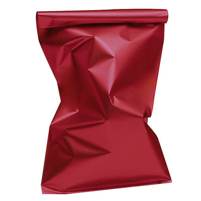Pochette en polypropylène rouge mat opaque pour emballage cadeau – idéale pour bijoux et petits et grands articles