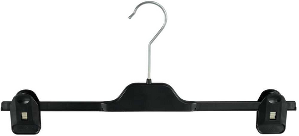 DittaDisplay Shop solutions cintre hanger bugel plastic plastique noir black schwarz pinces pliers zange