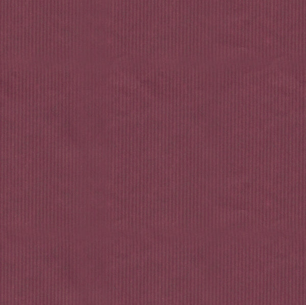 Rouleau de papier couleur bordeaux sur kraft brun naturel 60 g/m², recyclable et solide, idéal pour emballage cadeau, fleuristes, traiteurs et commerces de détail.