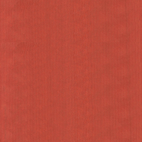 Rouleau de papier couleur rouge sur kraft brun naturel 60 g/m², recyclable et solide, idéal pour emballage cadeau, fleuristes, traiteurs et commerces de détail.