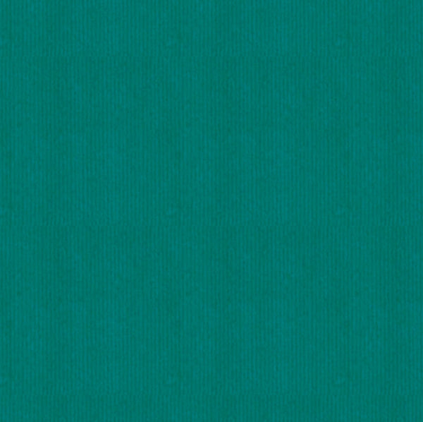 Rouleau de papier couleur bleu-vert sur kraft brun naturel 60 g/m², recyclable et solide, idéal pour emballage cadeau, fleuristes, traiteurs et commerces de détail.