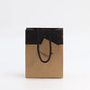 sac kraft naturel 175 g/m² avec impression noire de la collection L’Exceptionnel Line, élégant et robuste, idéal pour boutiques haut de gamme et cadeaux