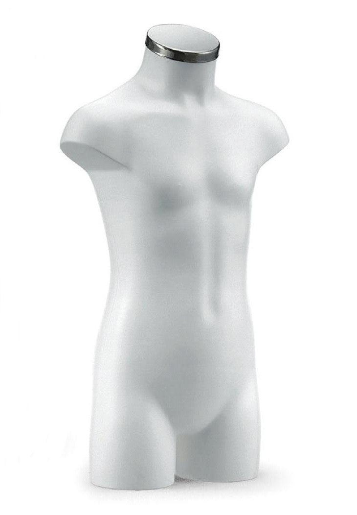 Torse mannequin enfant 3–5 ans Energy disponible en trois couleurs pour vitrine