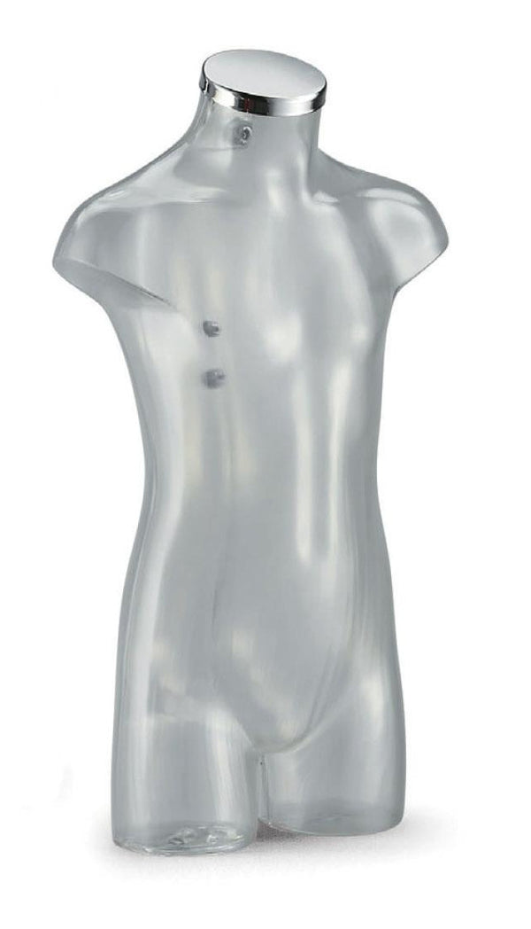Torse mannequin enfant 3–5 ans Energy disponible en trois couleurs pour vitrine