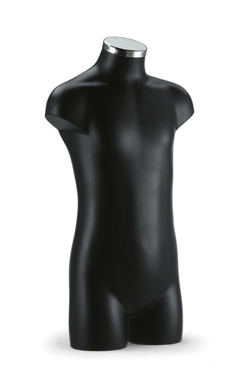 Torse mannequin enfant 6-9 ans Energy disponible en trois couleurs pour vitrine