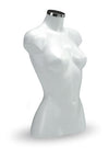 Torse mannequin femme Energy 3/4 disponible en quatre couleurs pour vitrine